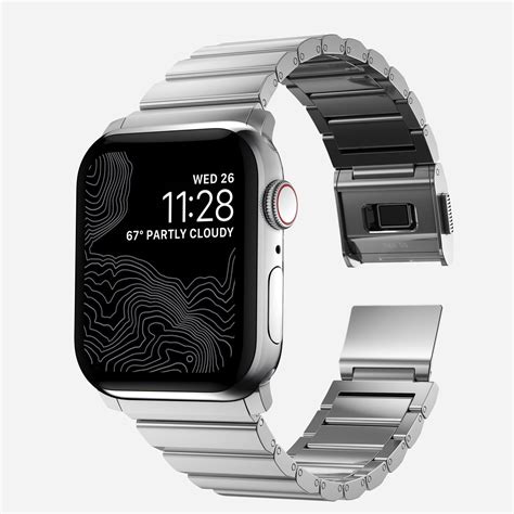 apple watch stainless steel band replica|apple watch metal band 45mm.